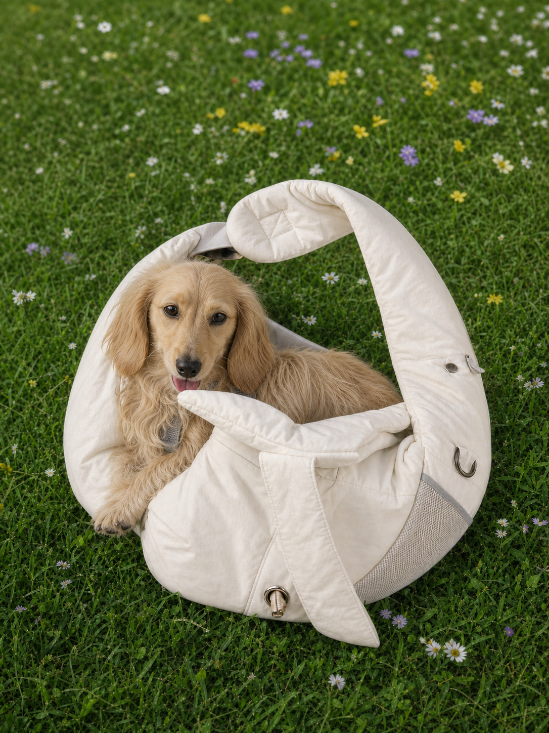PrismTail Carriers collection – lightweight pet sling bags for cats and dogs