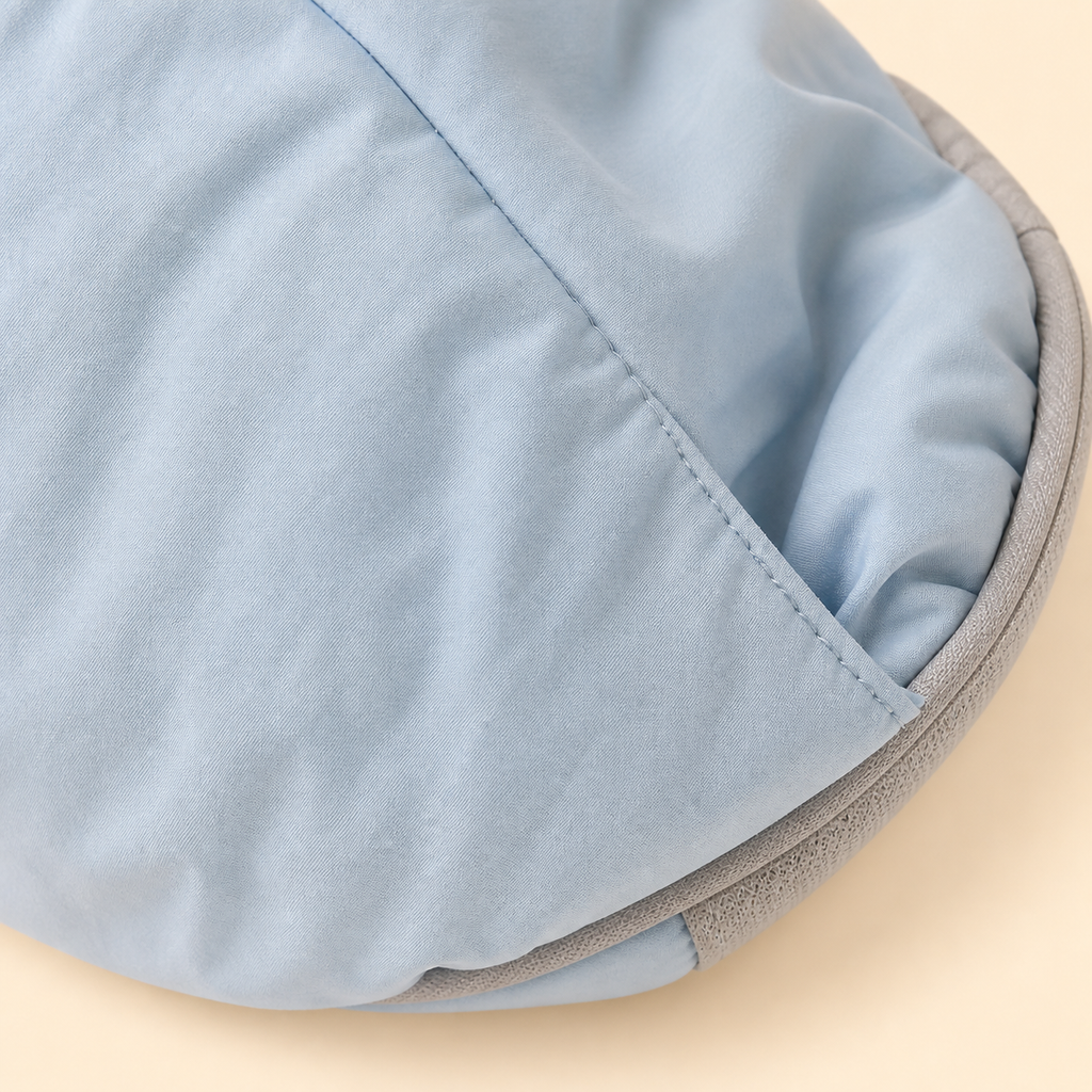 PrismTail Cloud Sling Mist – nylon fabric and stitching detail